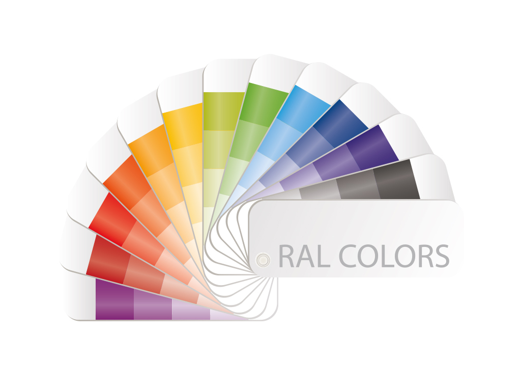 Нестандартный RAL цвет промышленных ворот ISD01 Doorhan