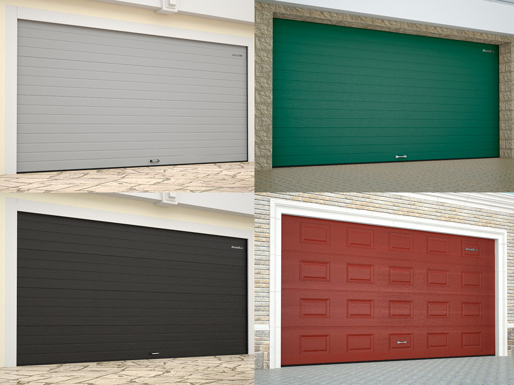 Преимущества стандартных гаражных ворот RSD02 Doorhan